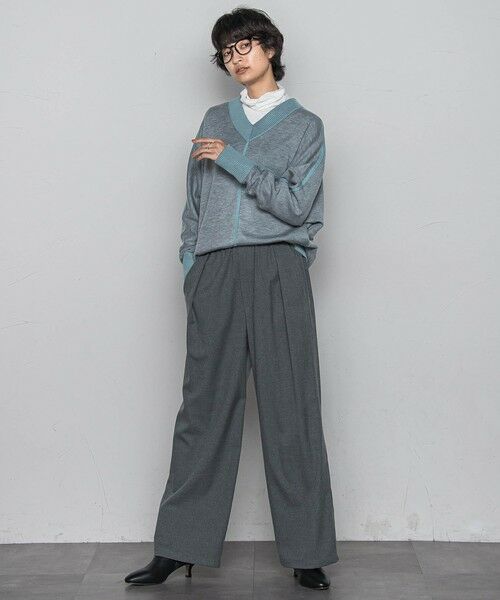 MAYSON GREY / メイソングレイ その他パンツ | 【一瞬で楽とキレイを叶える】裏起毛イージーワイドパンツ≪手洗い可能≫ | 詳細23