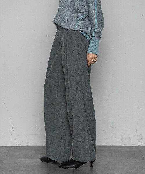 MAYSON GREY / メイソングレイ その他パンツ | 【一瞬で楽とキレイを叶える】裏起毛イージーワイドパンツ≪手洗い可能≫ | 詳細20