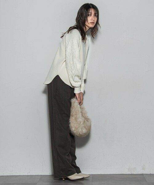 MAYSON GREY / メイソングレイ その他パンツ | 【楽・美・軽】イージーワイドパンツ≪手洗い可能≫ | 詳細26