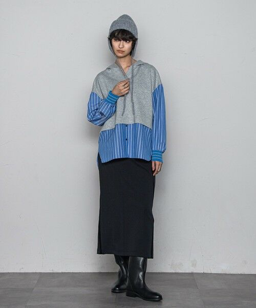 MAYSON GREY / メイソングレイ ミニ・ひざ丈スカート | NEW叶えるIラインスカート≪手洗い可能≫ | 詳細11