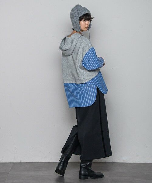 MAYSON GREY / メイソングレイ ミニ・ひざ丈スカート | NEW叶えるIラインスカート≪手洗い可能≫ | 詳細12