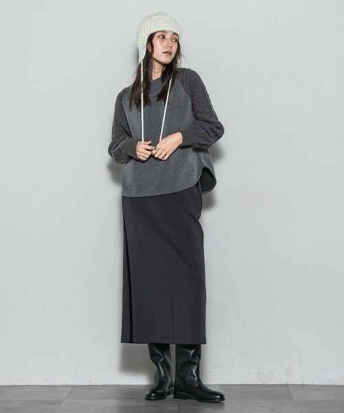 MAYSON GREY / メイソングレイ ミニ・ひざ丈スカート | NEW叶えるIラインスカート≪手洗い可能≫ | 詳細16