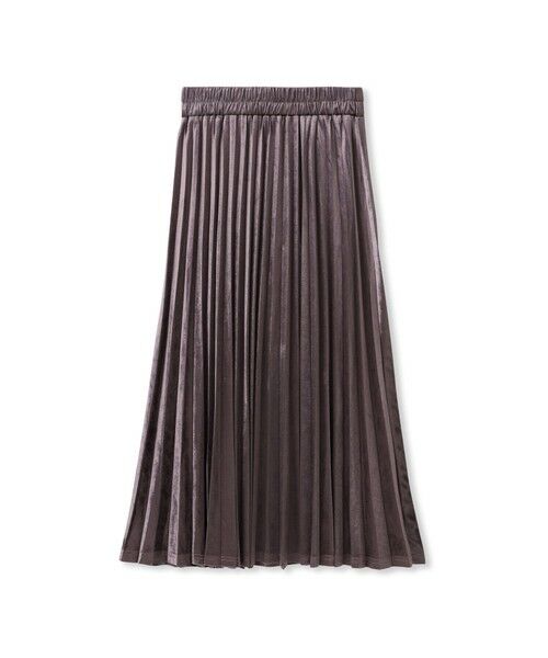 MAYSON GREY / メイソングレイ ミニ・ひざ丈スカート | 【WEB限定】ストレッチベロアプリーツスカート≪手洗い可能≫ | 詳細17