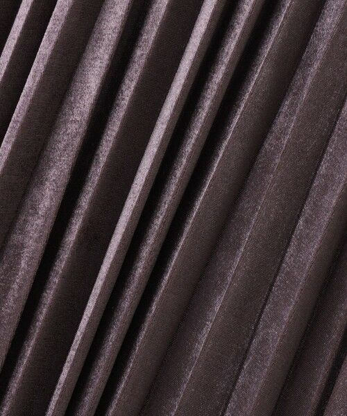 MAYSON GREY / メイソングレイ ミニ・ひざ丈スカート | 【WEB限定】ストレッチベロアプリーツスカート≪手洗い可能≫ | 詳細22