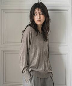 MAYSON GREY / メイソングレイ ニット・セーター | Vネックコクーンニットプルオーバー≪手洗い可能≫