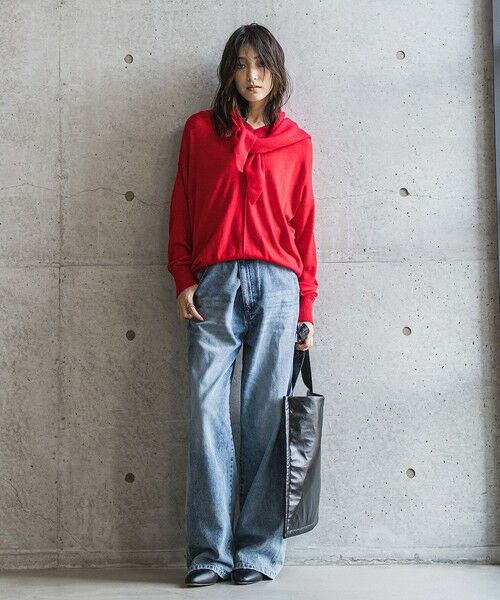 MAYSON GREY / メイソングレイ ニット・セーター | Vネックコクーンニットプルオーバー≪手洗い可能≫ | 詳細5