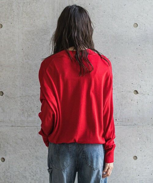 MAYSON GREY / メイソングレイ ニット・セーター | Vネックコクーンニットプルオーバー≪手洗い可能≫ | 詳細3