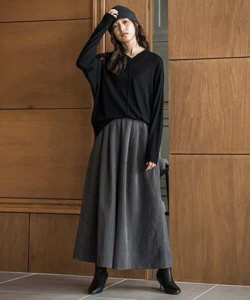 MAYSON GREY / メイソングレイ ニット・セーター | Vネックコクーンニットプルオーバー≪手洗い可能≫ | 詳細19