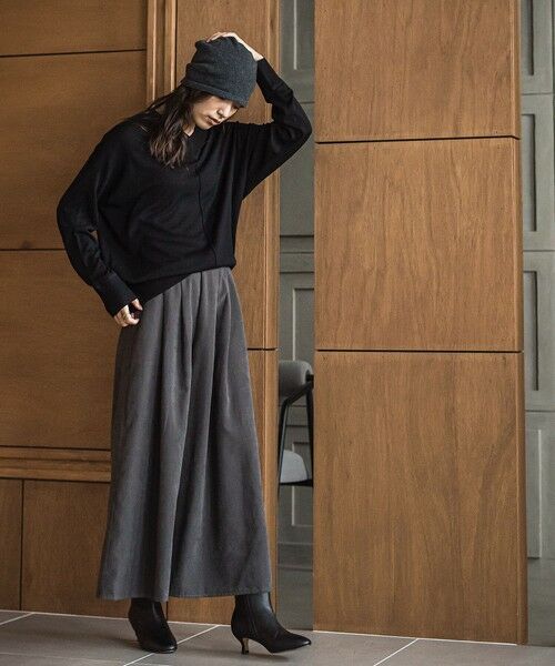 MAYSON GREY / メイソングレイ ニット・セーター | Vネックコクーンニットプルオーバー≪手洗い可能≫ | 詳細20