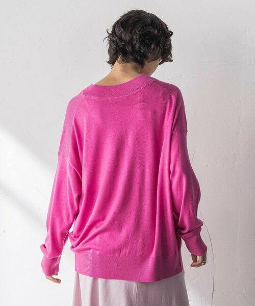 MAYSON GREY / メイソングレイ ニット・セーター | 【新色追加】Vネックコクーンニットプルオーバー≪手洗い可能≫ | 詳細27