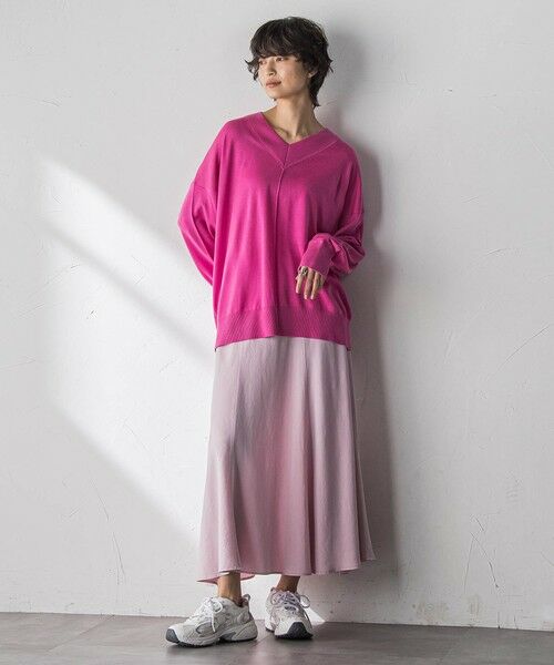 MAYSON GREY / メイソングレイ ニット・セーター | 【新色追加】Vネックコクーンニットプルオーバー≪手洗い可能≫ | 詳細28