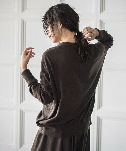 MAYSON GREY / メイソングレイ ニット・セーター | Vネックコクーンニットプルオーバー≪手洗い可能≫ | 詳細27