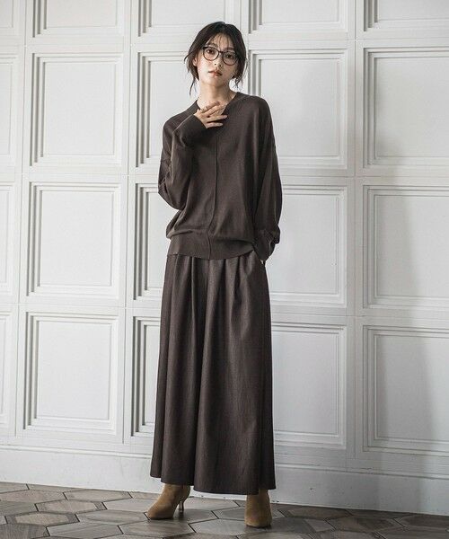 MAYSON GREY / メイソングレイ ニット・セーター | Vネックコクーンニットプルオーバー≪手洗い可能≫ | 詳細28