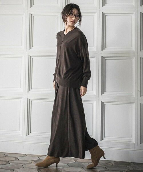 MAYSON GREY / メイソングレイ ニット・セーター | Vネックコクーンニットプルオーバー≪手洗い可能≫ | 詳細30