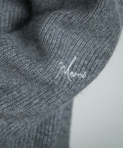 MAYSON GREY / メイソングレイ ニット・セーター | メッセージ刺繍Vネックニットプルオーバー≪手洗い可能≫ | 詳細28