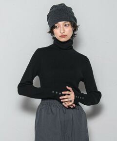 MAYSON GREY / メイソングレイ ニット・セーター | リブタートルニットプルオーバー≪手洗い可能≫