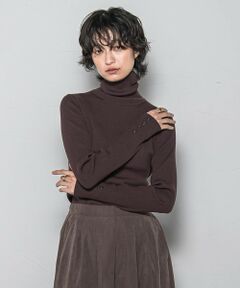 MAYSON GREY / メイソングレイ ニット・セーター | リブタートルニットプルオーバー≪手洗い可能≫