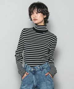 MAYSON GREY / メイソングレイ ニット・セーター | リブタートルニットプルオーバー≪手洗い可能≫
