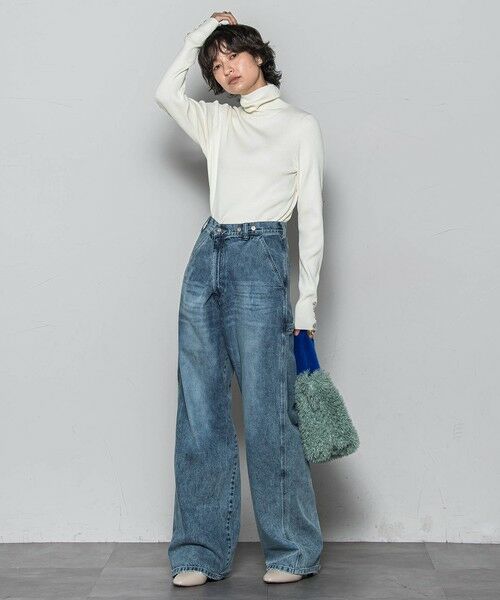 MAYSON GREY / メイソングレイ ニット・セーター | リブタートルニットプルオーバー≪手洗い可能≫ | 詳細5