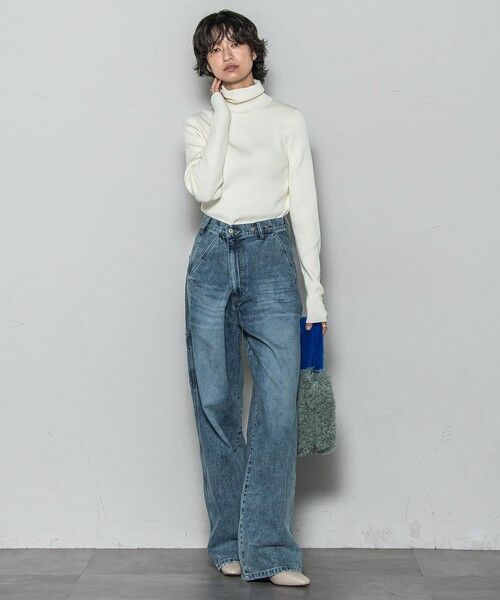 MAYSON GREY / メイソングレイ ニット・セーター | リブタートルニットプルオーバー≪手洗い可能≫ | 詳細7