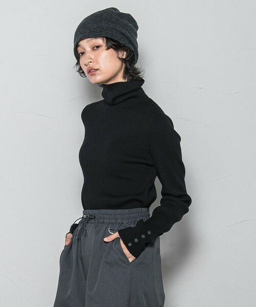 MAYSON GREY / メイソングレイ ニット・セーター | リブタートルニットプルオーバー≪手洗い可能≫ | 詳細13