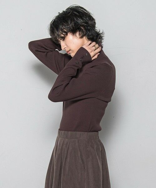 MAYSON GREY / メイソングレイ ニット・セーター | リブタートルニットプルオーバー≪手洗い可能≫ | 詳細20