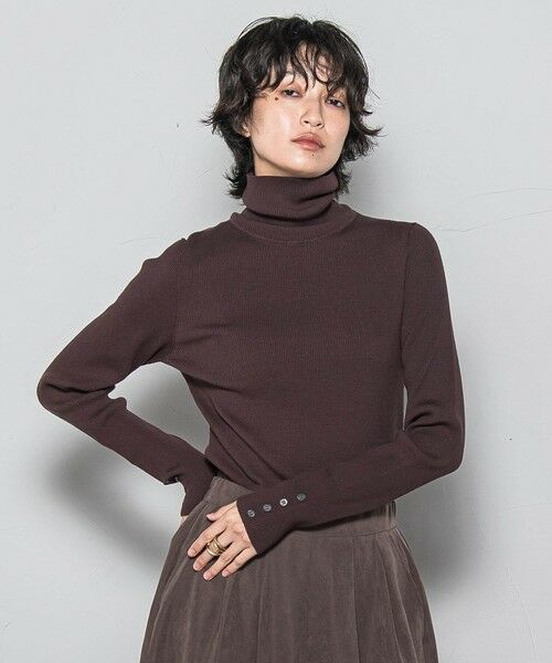 MAYSON GREY / メイソングレイ ニット・セーター | リブタートルニットプルオーバー≪手洗い可能≫ | 詳細21