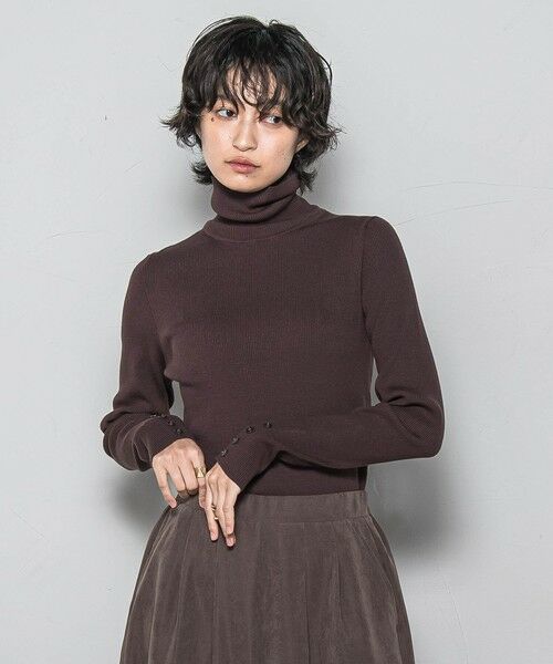 MAYSON GREY / メイソングレイ ニット・セーター | リブタートルニットプルオーバー≪手洗い可能≫ | 詳細22