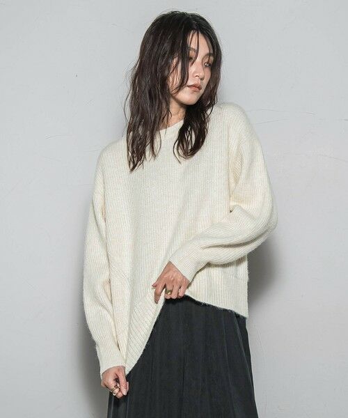 MAYSON GREY / メイソングレイ ニット・セーター | フラッフィークルーネックニット≪手洗い可能≫ | 詳細2