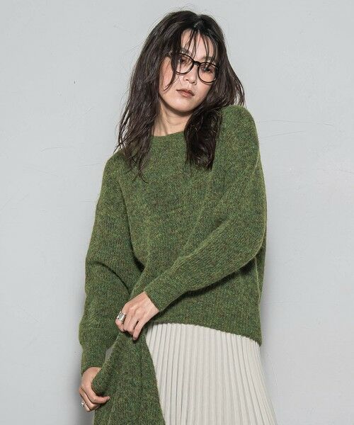 MAYSON GREY / メイソングレイ ニット・セーター | フラッフィークルーネックニット≪手洗い可能≫ | 詳細11