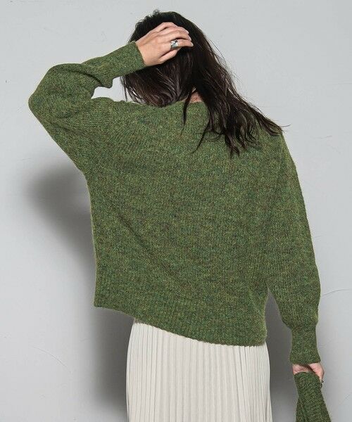MAYSON GREY / メイソングレイ ニット・セーター | フラッフィークルーネックニット≪手洗い可能≫ | 詳細12