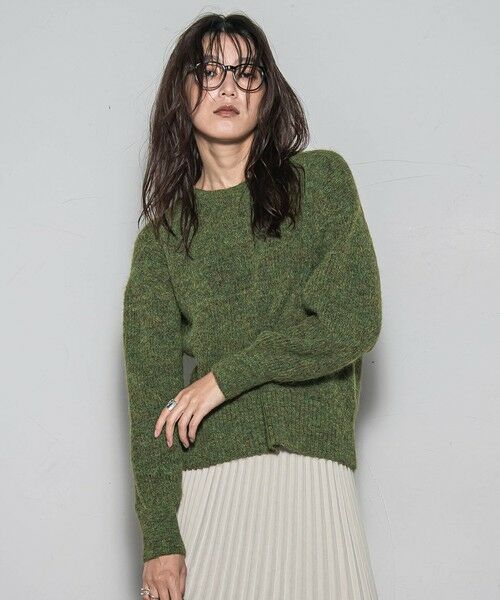 MAYSON GREY / メイソングレイ ニット・セーター | フラッフィークルーネックニット≪手洗い可能≫ | 詳細13
