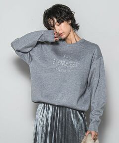 MAYSON GREY / メイソングレイ ニット・セーター | 【WEB限定】刺繍ロゴニットプルオーバー≪洗濯機で洗える≫