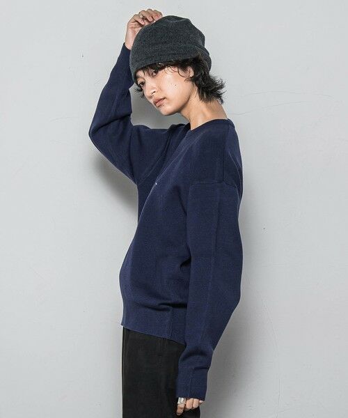 MAYSON GREY / メイソングレイ ニット・セーター | 【WEB限定】刺繍ロゴニットプルオーバー≪洗濯機で洗える≫ | 詳細2