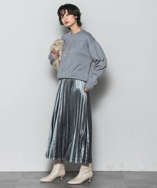 MAYSON GREY / メイソングレイ ニット・セーター | 【WEB限定】刺繍ロゴニットプルオーバー≪洗濯機で洗える≫ | 詳細29