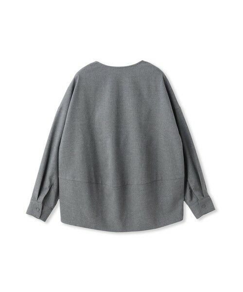 MAYSON GREY / メイソングレイ シャツ・ブラウス | 【一瞬で楽とキレイを叶える】裏起毛2WAYネックブラウス≪手洗い可能≫ | 詳細18