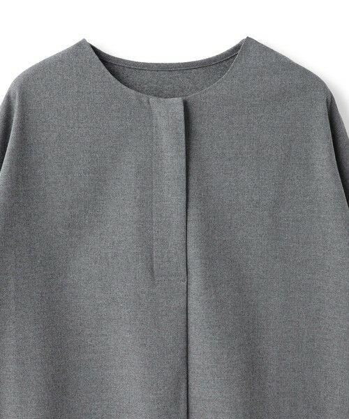 MAYSON GREY / メイソングレイ シャツ・ブラウス | 【一瞬で楽とキレイを叶える】裏起毛2WAYネックブラウス≪手洗い可能≫ | 詳細19