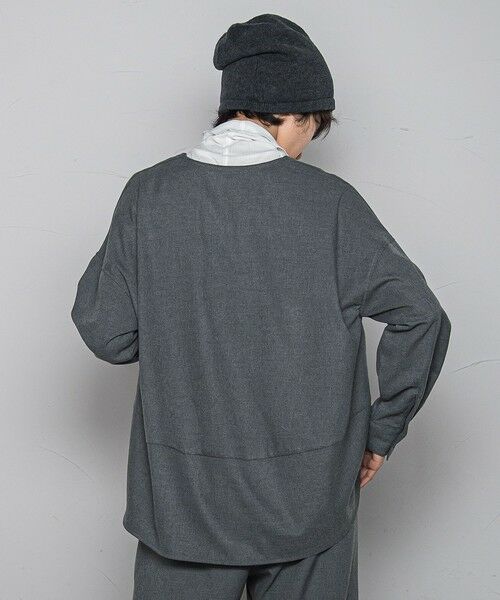 MAYSON GREY / メイソングレイ シャツ・ブラウス | 【一瞬で楽とキレイを叶える】裏起毛2WAYネックブラウス≪手洗い可能≫ | 詳細10