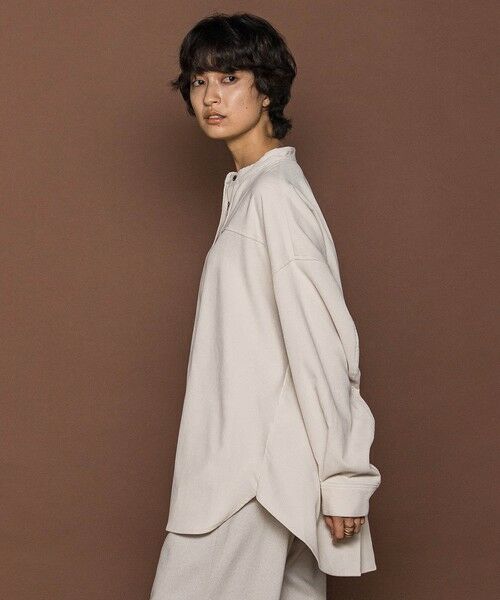 MAYSON GREY / メイソングレイ シャツ・ブラウス | コーデュロイバックタックシャツ≪手洗い可能≫ | 詳細2