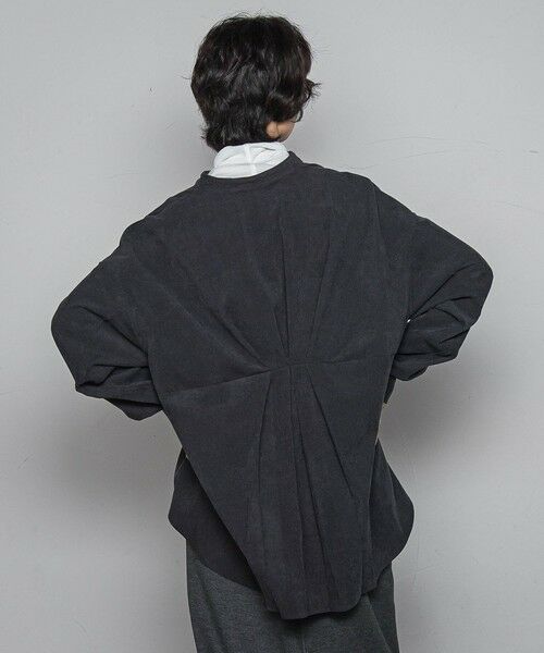 MAYSON GREY / メイソングレイ シャツ・ブラウス | コーデュロイバックタックシャツ≪手洗い可能≫ | 詳細11