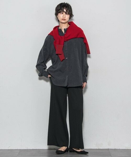 MAYSON GREY / メイソングレイ シャツ・ブラウス | コーデュロイバックタックシャツ≪手洗い可能≫ | 詳細19