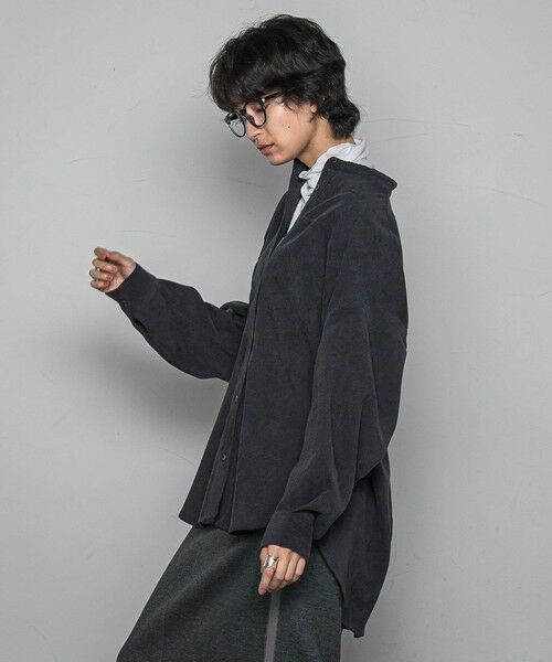 MAYSON GREY / メイソングレイ シャツ・ブラウス | コーデュロイバックタックシャツ≪手洗い可能≫ | 詳細10