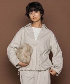 MAYSON GREY / メイソングレイ シャツ・ブラウス | 【楽・美・軽】スキッパーブラウス≪手洗い可能≫