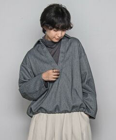 MAYSON GREY / メイソングレイ シャツ・ブラウス | 【楽・美・軽】スキッパーブラウス≪手洗い可能≫