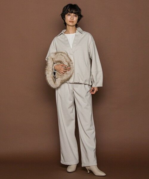 MAYSON GREY / メイソングレイ シャツ・ブラウス | 【楽・美・軽】スキッパーブラウス≪手洗い可能≫ | 詳細4