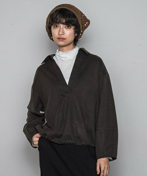 MAYSON GREY / メイソングレイ シャツ・ブラウス | 【楽・美・軽】スキッパーブラウス≪手洗い可能≫ | 詳細8