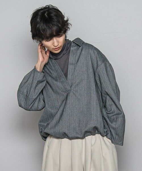 MAYSON GREY / メイソングレイ シャツ・ブラウス | 【楽・美・軽】スキッパーブラウス≪手洗い可能≫ | 詳細20