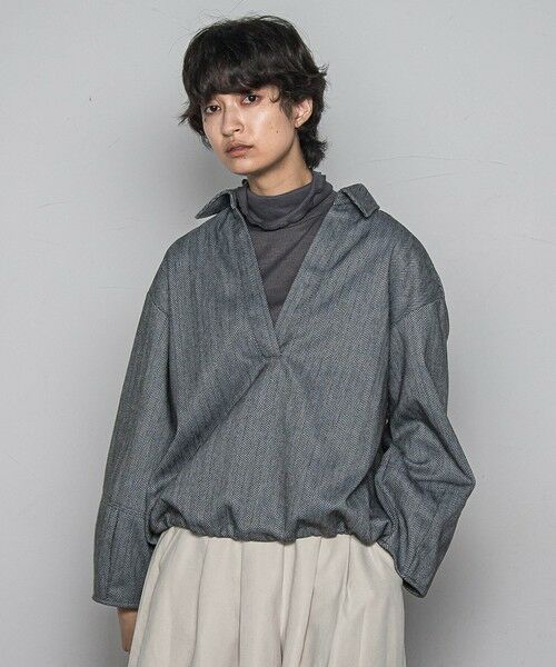 MAYSON GREY / メイソングレイ シャツ・ブラウス | 【楽・美・軽】スキッパーブラウス≪手洗い可能≫ | 詳細21