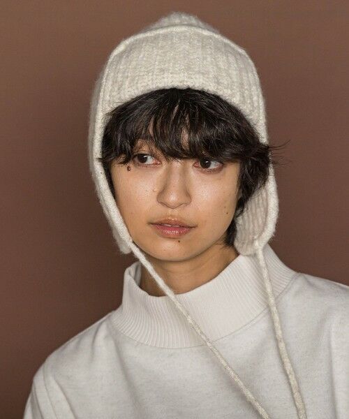 MAYSON GREY / メイソングレイ キャップ | ニットフライト帽 | 詳細1
