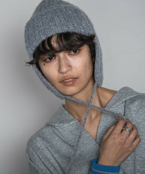 MAYSON GREY / メイソングレイ キャップ | ニットフライト帽 | 詳細5